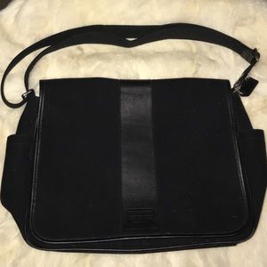 Black COACH Messenger/Labtop Bag 🖤💼